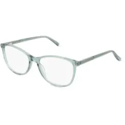 C&S CO. LTD. Fielmann ABC 081 FLEX CL VALERIA Damen-Brille inkl. Gläser Vollrand Quadratisch Acetat-Gestell 53/16/135, Grün