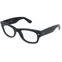 Luxottica Fashion Brillen Vertriebs GmbH Ray-Ban RX0832V MEGA WAYFARER II Unisex-Brille inkl. Gläser Vollrand Quadratisch Kunststoff-Gestell 52/21/145, Schwarz