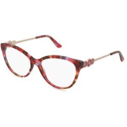 Marcolin Deutschland GmbH Guess GU50230 Damen-Brille inkl. Gläser Vollrand Cat Eye Acetat-Gestell 55/16/140, Rot