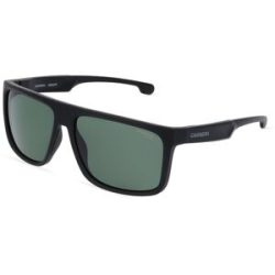 Safilo GmbH Carrera CARDUC 011/S Herren-Sonnenbrille Vollrand Quadratisch Kunststoff-Gestell, Schwarz