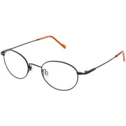Eschenbach Optik GmbH Titanflex 3666 Herren-Brille inkl. Gläser Vollrand Panto Titan-Gestell 49/21/145, Braun