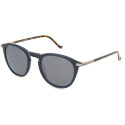 Design Eyewear Group Germany GmbH Hackett HE941 Herren-Sonnenbrille Vollrand Rund Acetat-Gestell, Blau