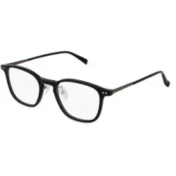 Wenzhou Bada Optical Co. , LTD Fielmann BD 547 CL Herren-Brille inkl. Gläser Vollrand Panto Acetat-Gestell 50/21/145, Schwarz