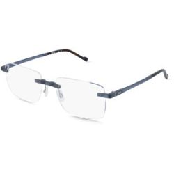 Marchon Germany GmbH Zeiss ZS25561B Herren-Brille inkl. Gläser Randlos Eckig Ultem-Gestell 56/19/145, Grau