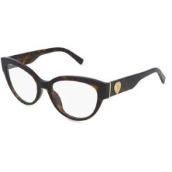 Luxottica Fashion Brillen Vertriebs GmbH Dolce&Gabbana DG3440 Damen-Brille inkl. Gläser Vollrand Cat Eye Acetat-Gestell 54/18/145, Havanna
