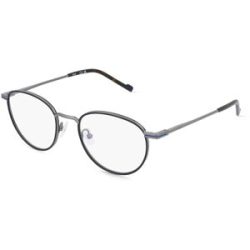 Marchon Germany GmbH Zeiss ZS25168 Herren-Brille inkl. Gläser Vollrand Oval Metall-Gestell 51/21/145, Grau