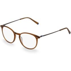 Eschenbach Optik GmbH Humphrey?s eyewear 581066 Unisex-Brille inkl. Gläser Vollrand Panto Acetat-Gestell 47/17/145, Braun
