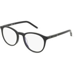 Marchon Germany GmbH zeiss ZS22516 Unisex-Brille inkl. Gläser Vollrand Panto Acetat-Gestell 50/20/145, Schwarz