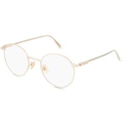 Marchon Germany GmbH Ferragamo SF2229 Unisex-Brille inkl. Gläser Vollrand Rund Metall-Gestell 50/20/145, Gold