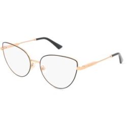 Luxottica Fashion Brillen Vertriebs GmbH Jimmy Choo JC2008 Damen-Brille inkl. Gläser Vollrand Cat Eye Edelstahl-Gestell 56/17/140, Gold