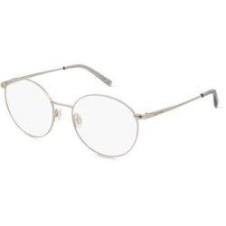 Eschenbach Optik GmbH Marc O'Polo Eyewear 502200 Damen-Brille inkl. Gläser Vollrand Rund Metall-Gestell 52/17/140, Grau