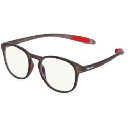 Optim KODAK CF10002 Unisex-Fertiglesebrille Vollrand Panto TR90-Gestell, Grau