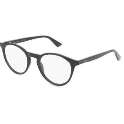 Marchon Germany GmbH Calvin Klein CK23549 Unisex-Brille inkl. Gläser Vollrand Panto Kunststoff-Gestell 50/19/145, Schwarz