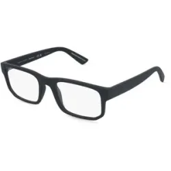 Luxottica Fashion Brillen Vertriebs GmbH Emporio Armani 0AX3135 Herren-Brille inkl. Gläser Vollrand Eckig Kunststoff-Gestell 54/20/145, Schwarz