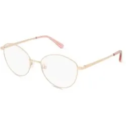Billion Excel Optical Manufactory Co. Ltd. Fielmann BE 033 FLEX CL Damen-Brille inkl. Gläser Vollrand Oval Edelstahl-Gestell 53/18/135, Pink