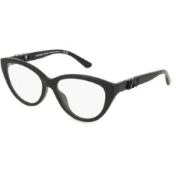 Luxottica Fashion Brillen Vertriebs GmbH Michael Kors 0MK4120U ANDALUCIA Damen-Brille inkl. Gläser Vollrand Cat Eye Acetat-Gestell 53/16/140, Schwarz