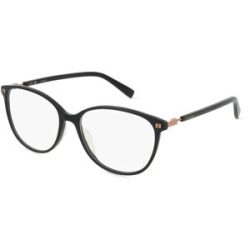 DE RIGO Vision D.A.CH. GmbH Escada ESCVES459 Unisex-Brille inkl. Gläser Vollrand Oval Acetat-Gestell 54/16/135, Schwarz