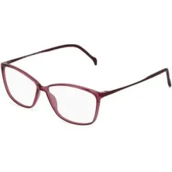 Stepper Eyewear LTD. Fielmann COMFORT 107 CL Damen-Brille inkl. Gläser Vollrand Quadratisch TR90-Gestell 52/11/130, Schwarz