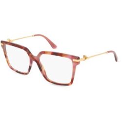 Luxottica Fashion Brillen Vertriebs GmbH Dolce&Gabbana DG3397 Damen-Brille inkl. Gläser Vollrand Quadratisch Acetat-Gestell 56/16/140, Havanna