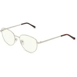 Wenzhou Bada Optical Co. , LTD Fielmann BD 481 BL Damen-Blaulichtfilterbrille ohne Sehstärke Vollrand Quadratisch Edelstahl-Gestell, Gold