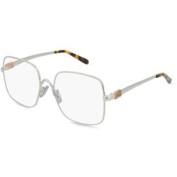 Luxottica Fashion Brillen Vertriebs GmbH Miu Miu 0MU 51YV Damen-Brille inkl. Gläser Vollrand Quadratisch Metall-Gestell 53/17/140, Silber