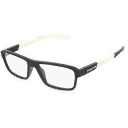 Luxottica Fashion Brillen Vertriebs GmbH Arnette 0AN7247U SANDEA Herren-Brille inkl. Gläser Vollrand Quadratisch Acetat-Gestell 52/16/140, Schwarz