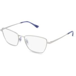 Luxottica Fashion Brillen Vertriebs GmbH Ray-Ban RX6552 Unisex-Brille inkl. Gläser Vollrand Geometrisch Metall-Gestell 56/18/145, Silber