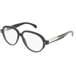 Luxottica Fashion Brillen Vertriebs GmbH Moncler ME2003 Unisex-Brille inkl. Gläser Vollrand Pilot Acetat-Gestell 55/13/145, Schwarz