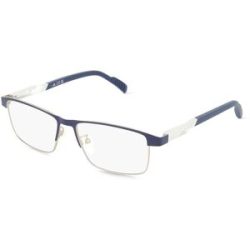 Marcolin Deutschland GmbH Adidas SP5023 Unisex-Brille inkl. Gläser Vollrand Quadratisch Metall-Gestell 54/15/140, Blau