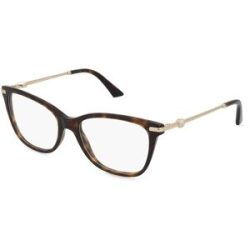 Luxottica Fashion Brillen Vertriebs GmbH Jimmy Choo 0JC3007HB Damen-Brille inkl. Gläser Vollrand Quadratisch Acetat-Gestell 54/17/140, Havanna