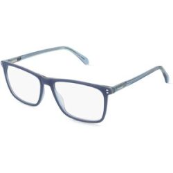 Safilo GmbH Polaroid PLD D610 Herren-Brille inkl. Gläser Vollrand Eckig Acetat-Gestell 58/17/150, Blau