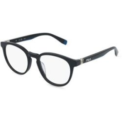 DE RIGO Vision D.A.CH. GmbH Fila VFI989 Herren-Brille inkl. Gläser Vollrand Panto Kunststoff-Gestell 51/19/145, Schwarz