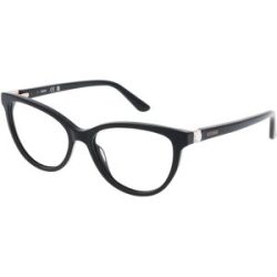 Marcolin Deutschland GmbH Guess GU50195 Damen-Brille inkl. Gläser Vollrand Cat Eye Acetat-Gestell 53/16/140, Schwarz