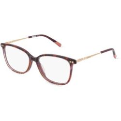 Safilo GmbH Missoni 0085 Damen-Brille inkl. Gläser Vollrand Quadratisch Acetat-Gestell 53/15/140, Gold