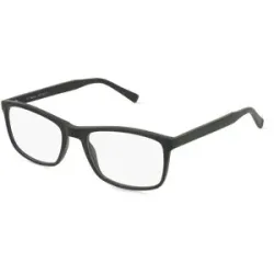 C&S CO. LTD. Fielmann ABC 062 CL DAVID Herren-Brille inkl. Gläser Vollrand Quadratisch Acetat-Gestell 53/19/145, Schwarz