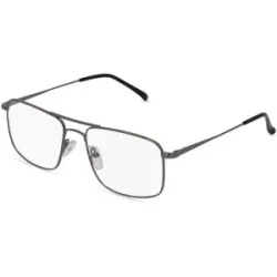 Wenzhou Bada Optical Co. , LTD Fielmann BD 435 CL Herren-Brille inkl. Gläser Vollrand Quadratisch Edelstahl-Gestell 53/18/140, Grau