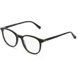 Wenzhou Lanson International Co., Ltd. Fielmann LN 028 CL Unisex-Brille inkl. Gläser Vollrand Panto Acetat-Gestell 51/19/145, Schwarz