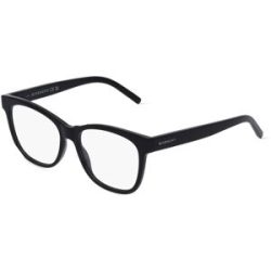Thélios Givenchy GV50027I Unisex-Brille inkl. Gläser Vollrand Butterfly Acetat-Gestell 54/16/145, Schwarz