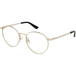 Marcolin Deutschland GmbH Guess GU2725 Unisex-Brille inkl. Gläser Vollrand Panto Metall-Gestell 50/18/140, Gold