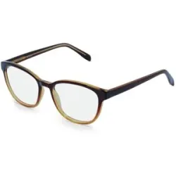 Zhangzhou Agilton Optical Co., Ltd. Fielmann MC 516 FA Damen-Brille inkl. Gläser Vollrand Butterfly Propionat-Gestell 51/17/140, Braun