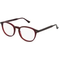 Wenzhou Lanson International Co., Ltd. Fielmann LN 051 CL SAM Unisex-Brille inkl. Gläser Vollrand Panto Acetat-Gestell 49/19/145, Rot