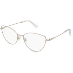 Luxottica Fashion Brillen Vertriebs GmbH Swarovski 0SK1012 Damen-Brille inkl. Gläser Vollrand Cat Eye Metall-Gestell 56/18/140, Silber