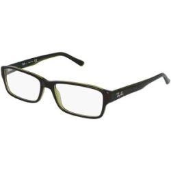 Luxottica Fashion Brillen Vertriebs GmbH Ray-Ban RB 5169 Herren-Brille inkl. Gläser Vollrand Quadratisch Kunststoff-Gestell 52/16/145, Braun