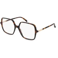 Wenzhou Lanson International Co., Ltd. Fielmann LN 062 FA LINDA Damen-Brille inkl. Gläser Vollrand Geometrisch Acetat-Gestell 55/16/140, Havanna