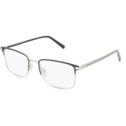 DE RIGO Vision D.A.CH. GmbH Sting STGVST428 Unisex-Brille inkl. Gläser Vollrand Quadratisch Metall-Gestell 53/19/145, Silber