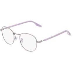 Marchon Germany GmbH Converse CV3015 Unisex-Brille inkl. Gläser Vollrand Panto Edelstahl-Gestell 50/19/140, Silber