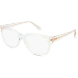 Luxottica Fashion Brillen Vertriebs GmbH Michael Kors 0MK4117U BIRMINGHAM Damen-Brille inkl. Gläser Vollrand Quadratisch Kunststoff-Gestell 54/16/140, Weiß