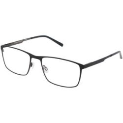 Eschenbach Optik GmbH FREIGEIST 861022 Herren-Brille inkl. Gläser Vollrand Quadratisch Titan-Gestell 60/20/155, Schwarz