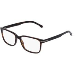 Safilo SpA Boss 1511 Herren-Brille inkl. Gläser Vollrand Quadratisch Acetat-Gestell 57/16/145, Havanna