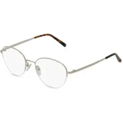 Wenzhou Bada Optical Co. , LTD Fielmann BD 461 CL Damen-Brille inkl. Gläser Halbrand Oval Edelstahl-Gestell 50/18/135, Gold